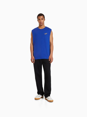 Bershka Top in Blau
