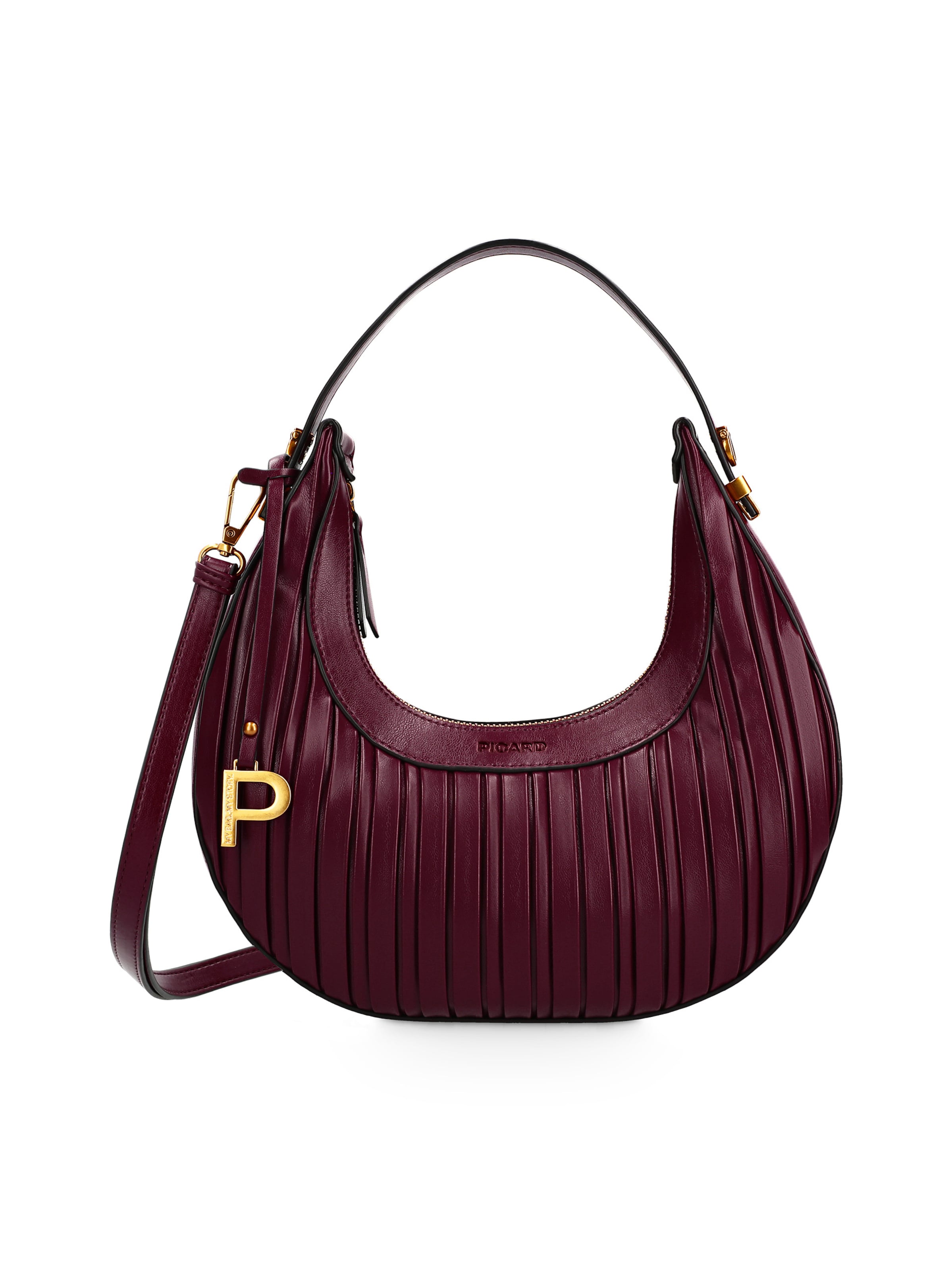 Picard Schoudertas ' Croissant ' in Rood