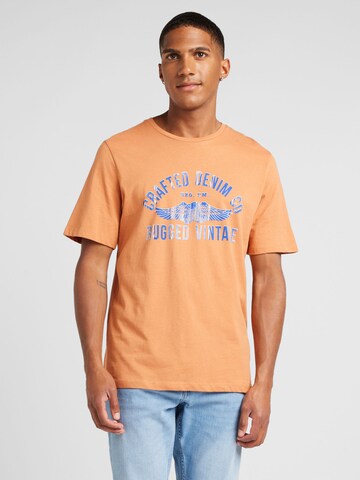 JACK & JONES Tričko 'JPRBLUOLLIE' - Oranžová: predná strana
