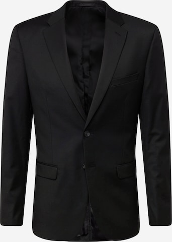 Regular fit Giacca business da completo di TOPMAN in nero: frontale