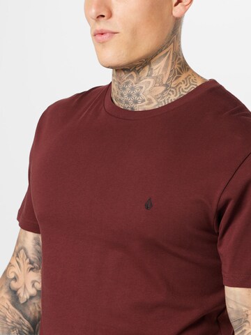 T-Shirt 'Stone Blanks' Volcom en marron