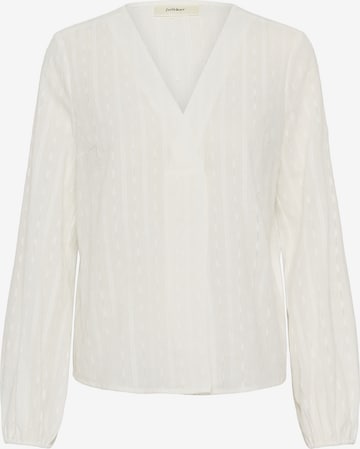 Chemisier 'DaxiaIW' InWear en blanc : devant