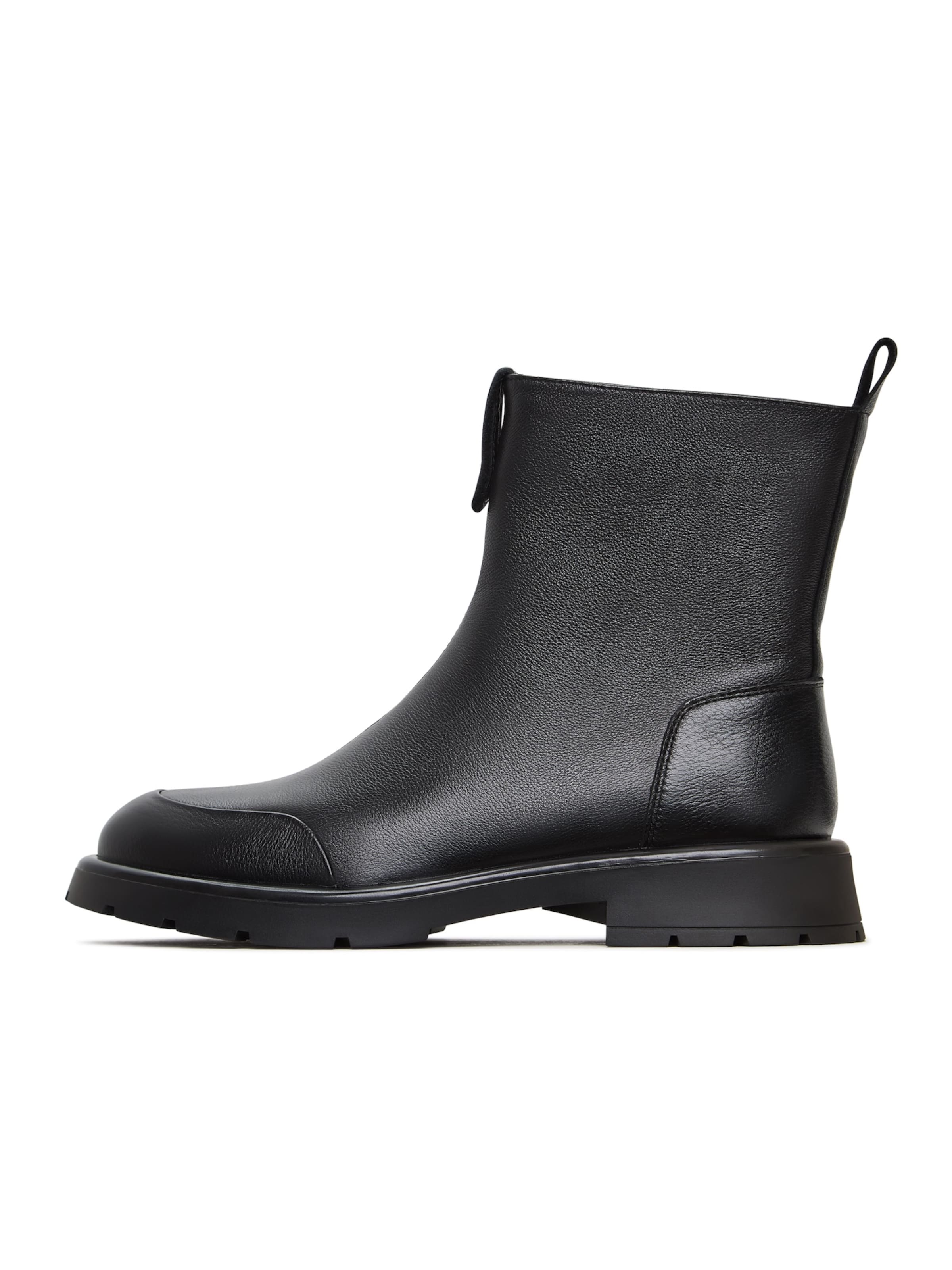 CESARE GASPARI Ankle Boots in Schwarz: Vorderseite