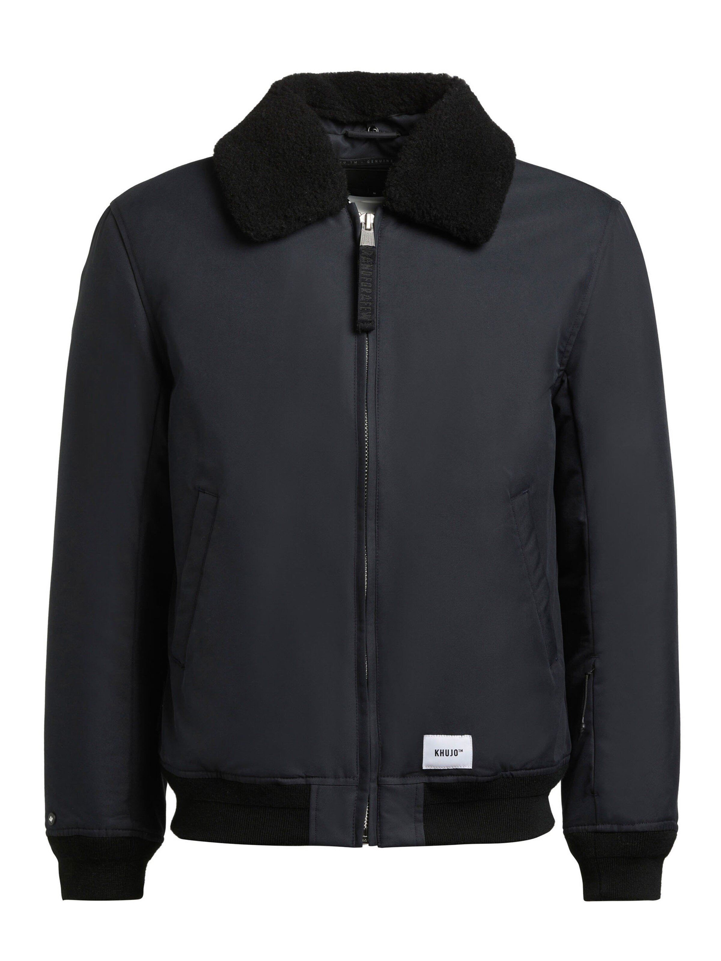 Giacca invernale 'Amos' di khujo in blu: frontale