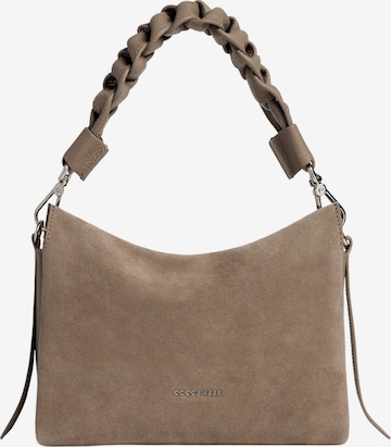 Coccinelle - Bolso de mano 'Boheme Suede 200s 1' en gris: frente