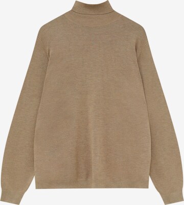 Pull&Bear Trui in Beige: voorkant