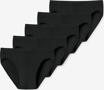 Slip di uncover by SCHIESSER in nero: frontale