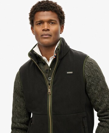 Superdry & Co Bodywarmer 'Estate' in Zwart