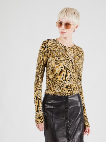 Just Cavalli Sweater 'MAGLIERIA' in Yellow: front
