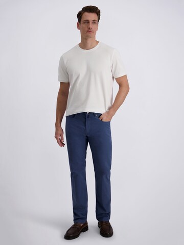 PIERRE CARDIN Regular Hose `Laval` in Blau
