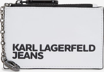 Portamonete di KARL LAGERFELD JEANS in bianco: frontale