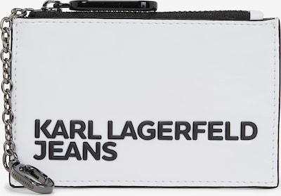 Portofel KARL LAGERFELD JEANS pe negru / alb, Vizualizare produs
