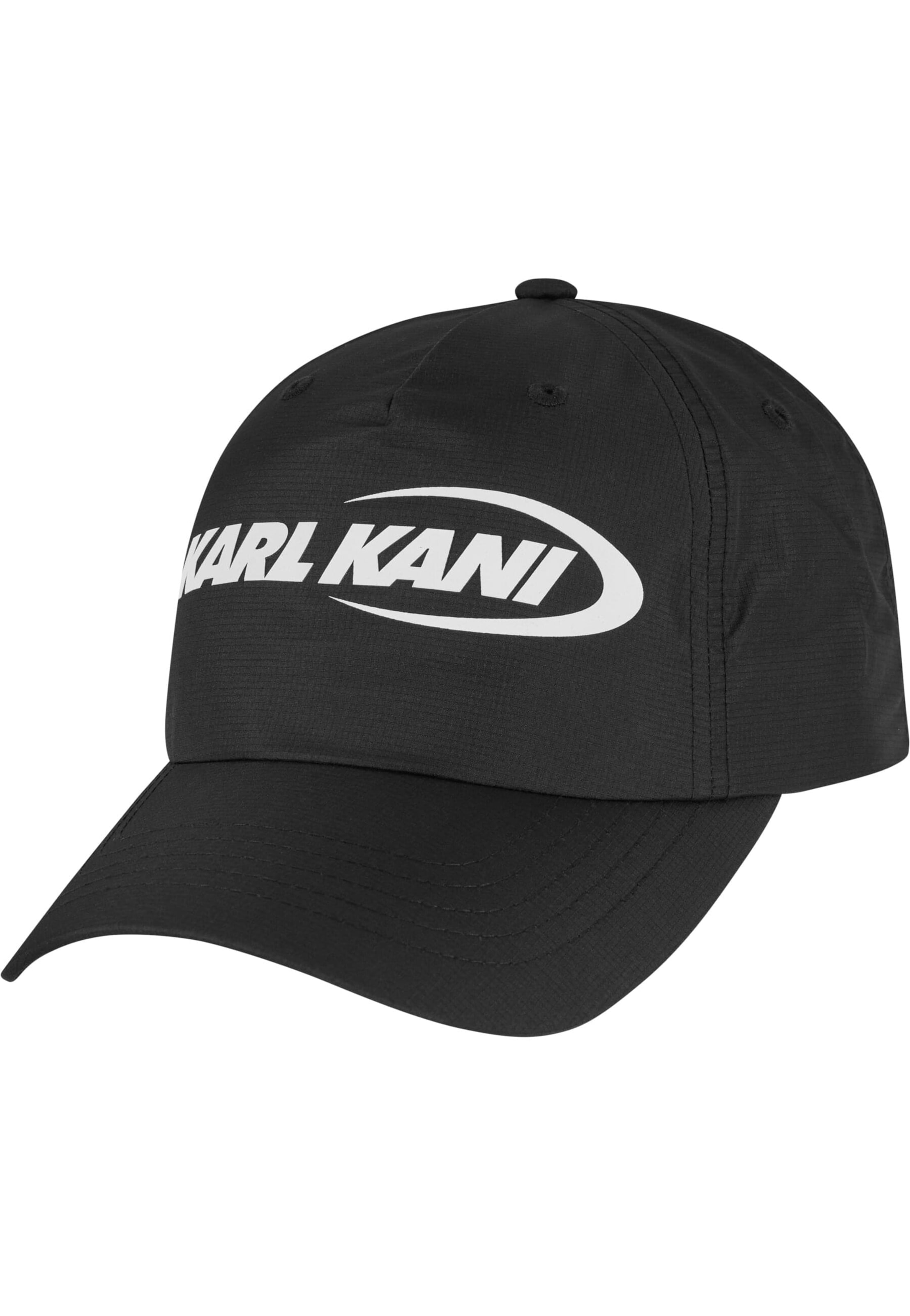 Karl Kani Cap in Schwarz: Vorderseite
