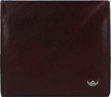 Porte-monnaies 'Colorado' GOLDEN HEAD en rouge : devant