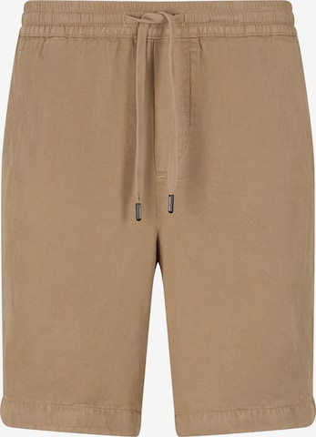 STRELLSON Loosefit Shorts 'Kaji' in Braun: Vorderseite