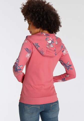 KangaROOS Zip-Up Hoodie in Pink