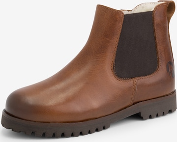 Bottes 'Sel ' Travelin en marron : devant