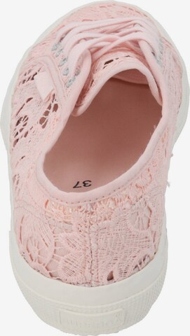 SUPERGA Sneaker '2750 Macrame S81219W' in Pink