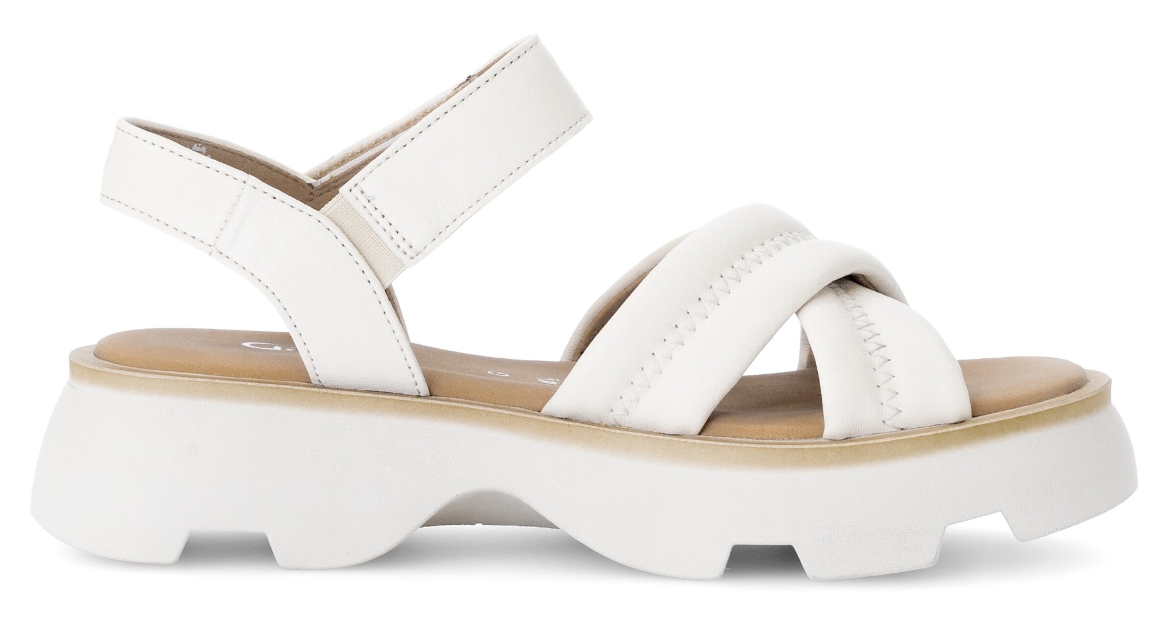 GABOR Strap Sandals in Beige