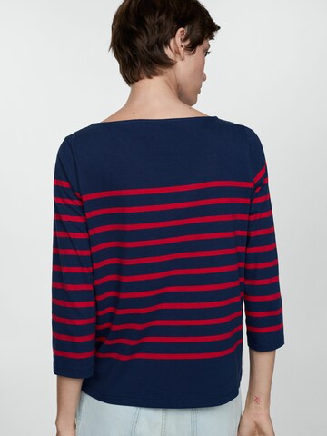 T-shirt 'PARISIAN' MANGO en bleu