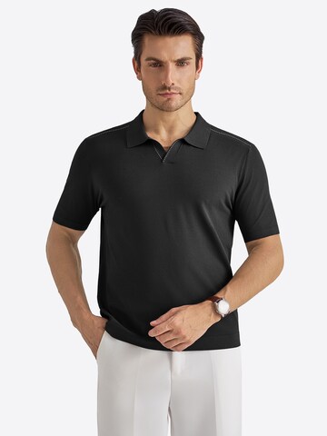 T-Shirt Vantory en noir : devant