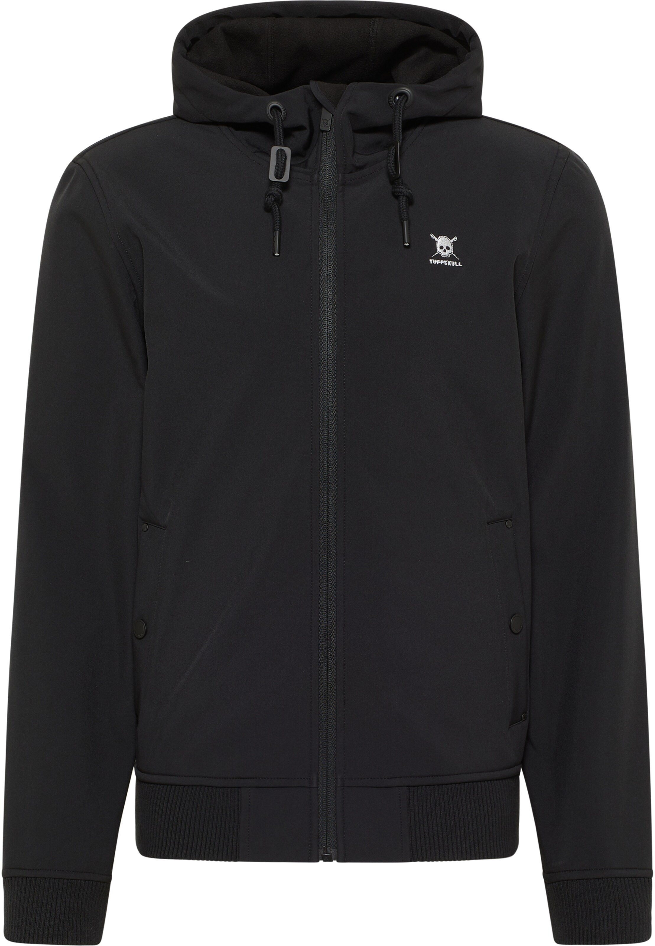 TUFFSKULL Funktionsjacke in Schwarz: Vorderseite