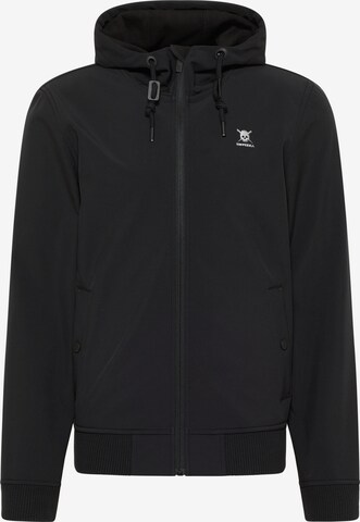 TUFFSKULL Between-season jacket in Black: front