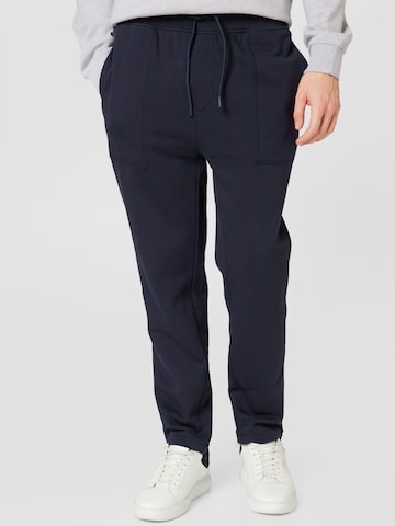 STRELLSON Tapered Pants 'Oscar' in Blue: front