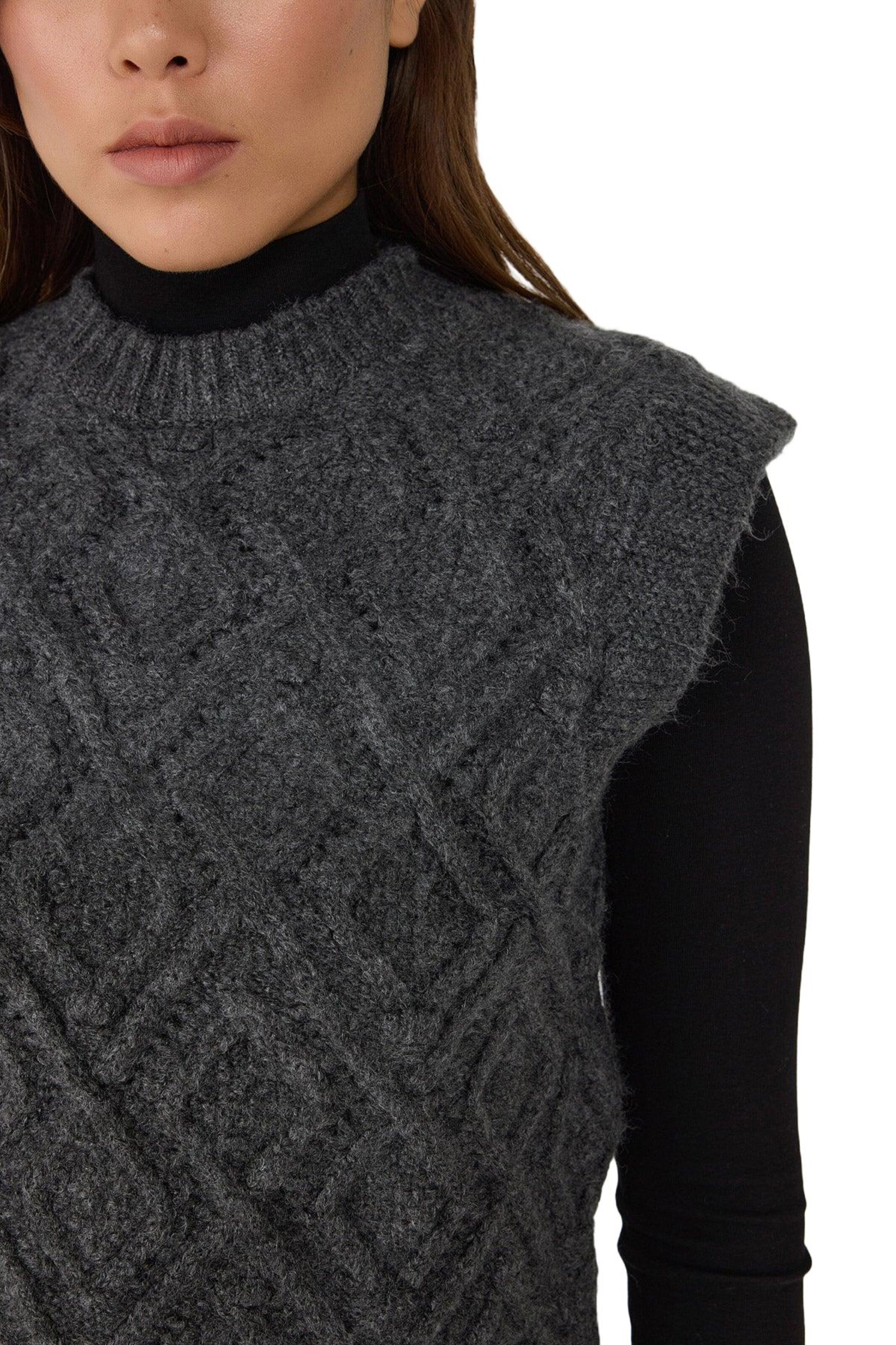 No Matter What Pullunder in Grau