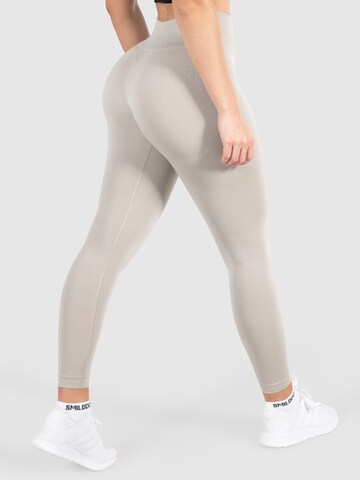 Smilodox Skinny Workout Pants 'Amaze Pro' in Beige