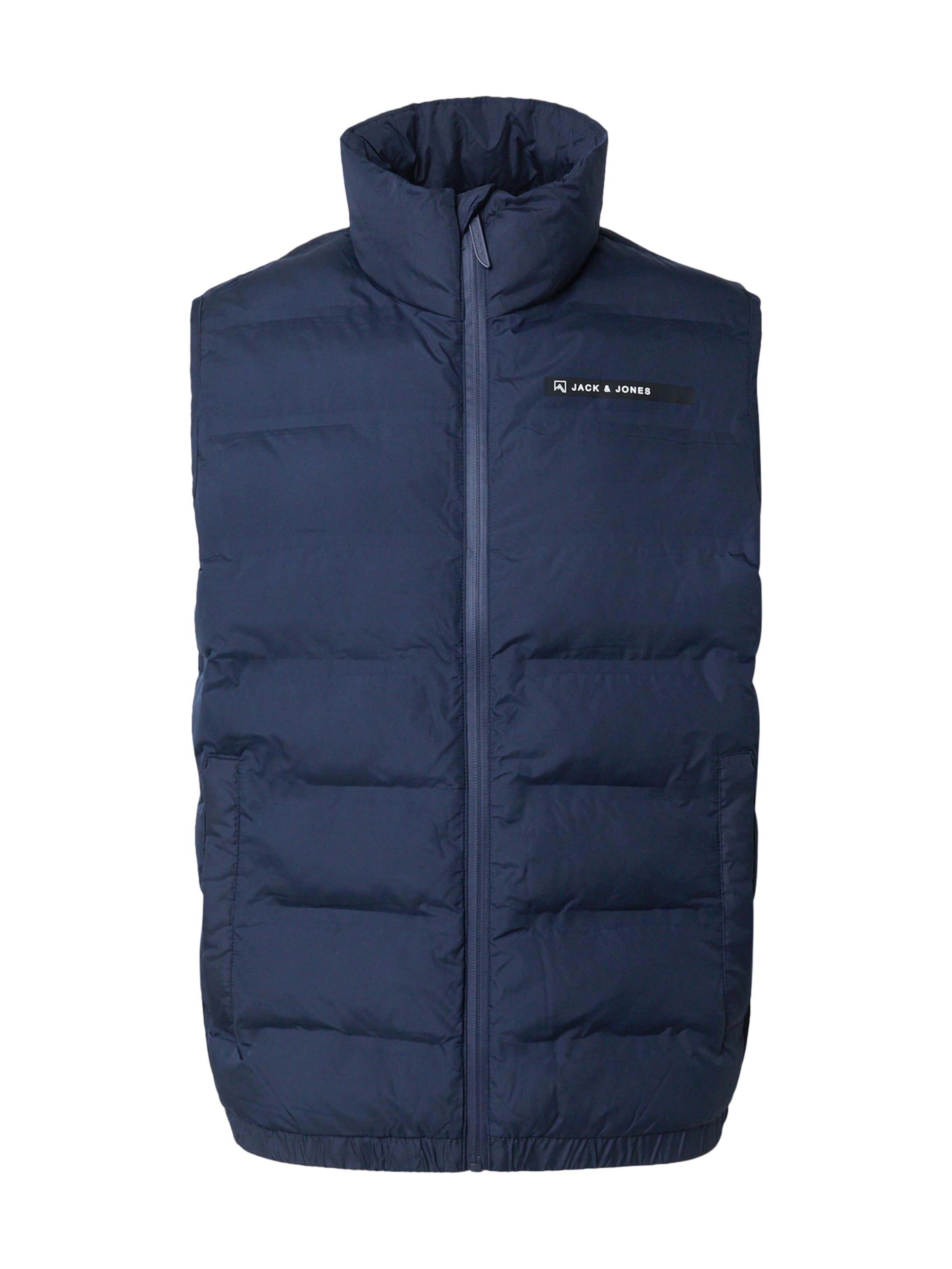 JACK & JONES Vest 'JJALPES' in Blue: front