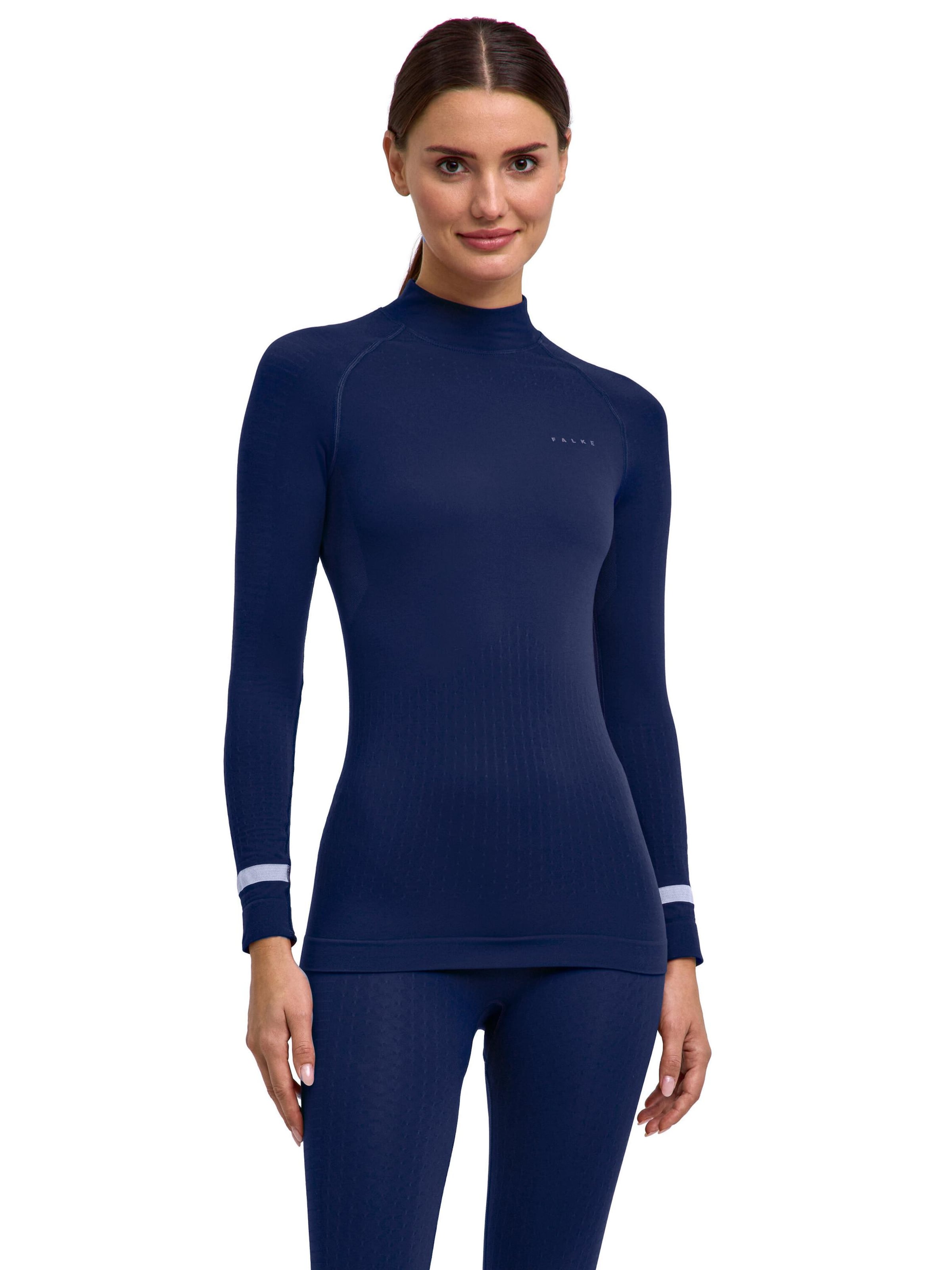 FALKE Base Layer in Blue: front