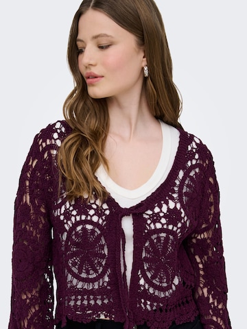 ONLY - Cárdigan 'ONLWaterly' en rojo