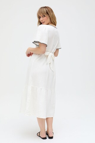 RAFFYA Kleid 'Delilah' in Weiß