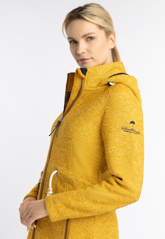 Veste en polaire Schmuddelwedda en jaune