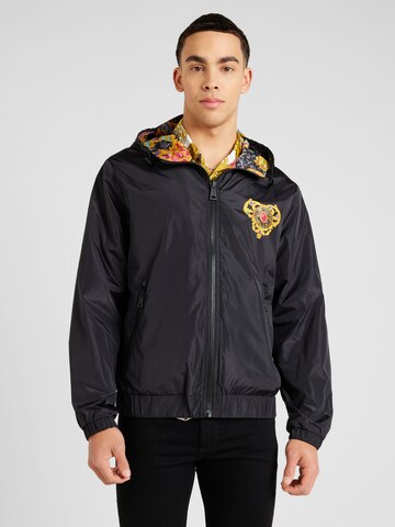 Veste mi-saison '76UP40' Versace Jeans Couture en noir : devant