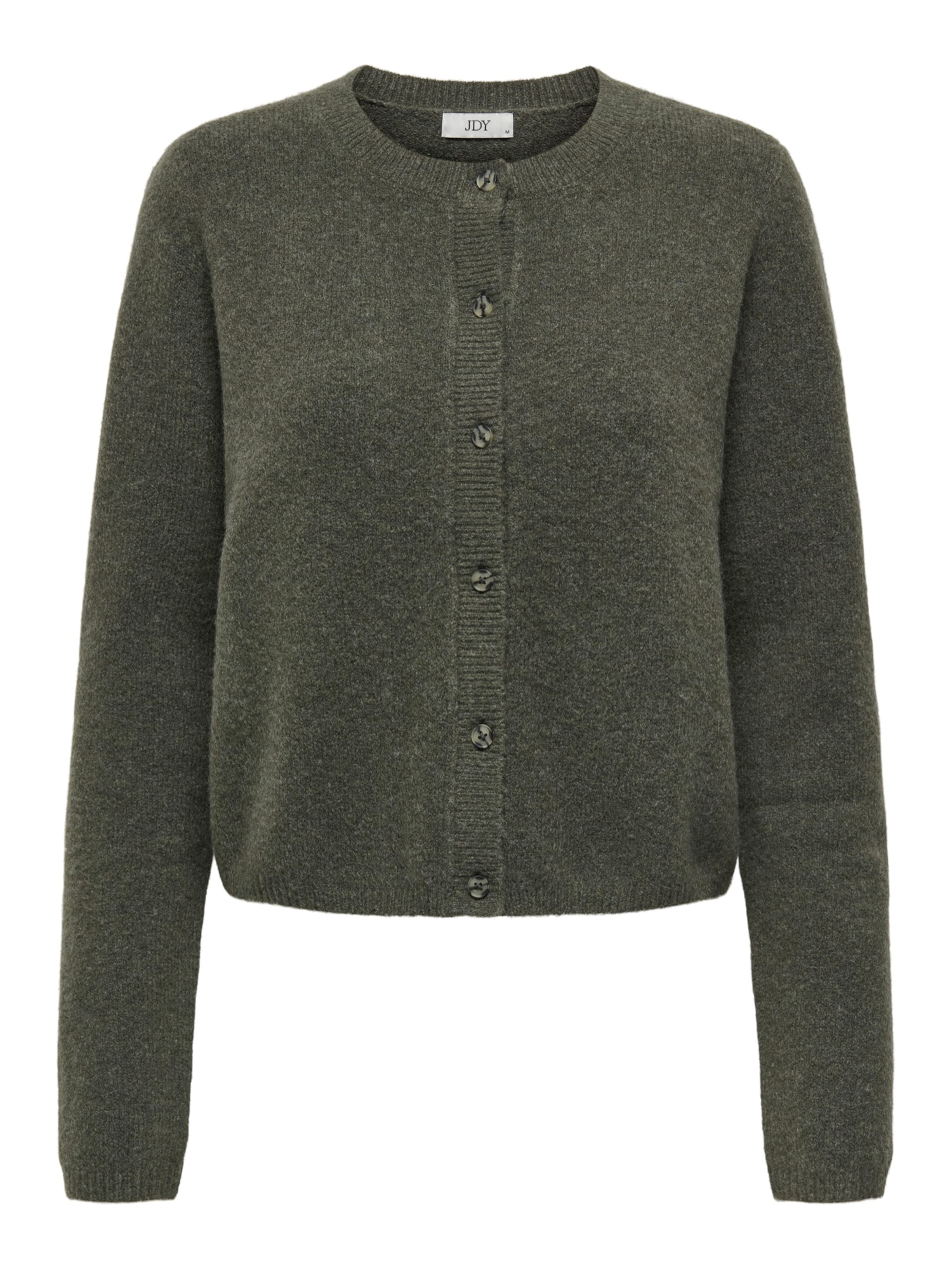 JDY Knit cardigan 'CHLOE' in Grey: front