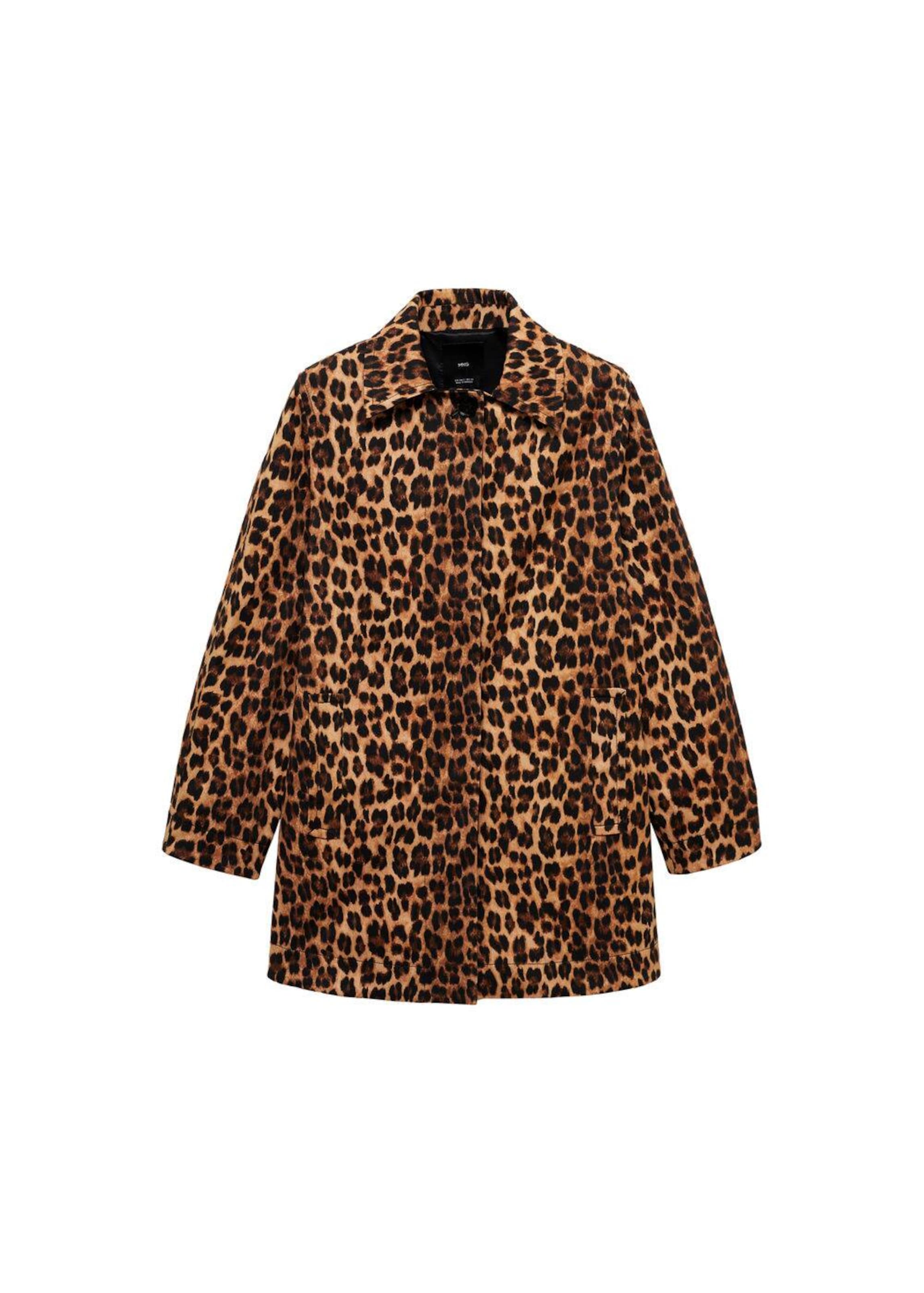 MANGO Winter Coat Sabana in Brown ABOUT YOU