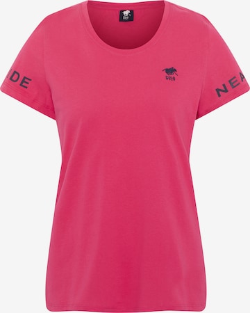Polo Sylt T-Shirt in Pink: predná strana