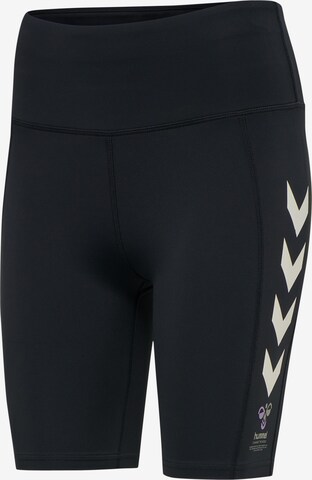 Hummel Skinny Sportbroek in Zwart