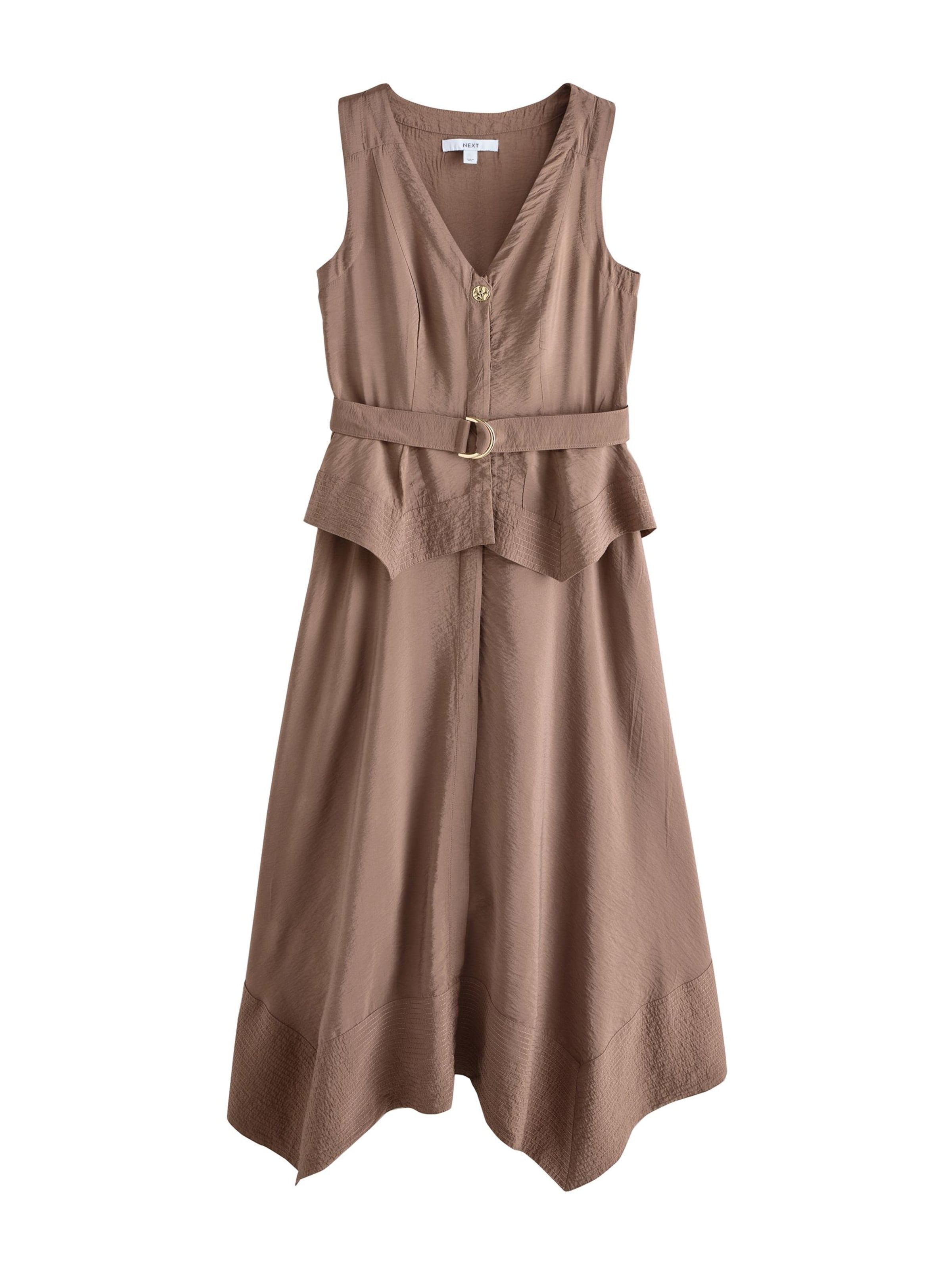 Next Kleid in Braun: Vorderseite