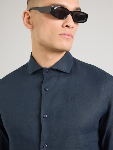 Dstrezzed Regular Fit Paita 'Jagger' värissä sininen
