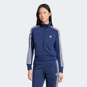 ADIDAS ORIGINALS Sweatjacke 'Adicolor Classics Firebird' in Blau: Vorderseite