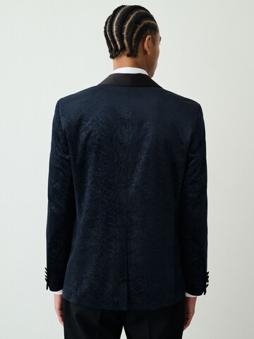 Next Slim fit Zakó - kék