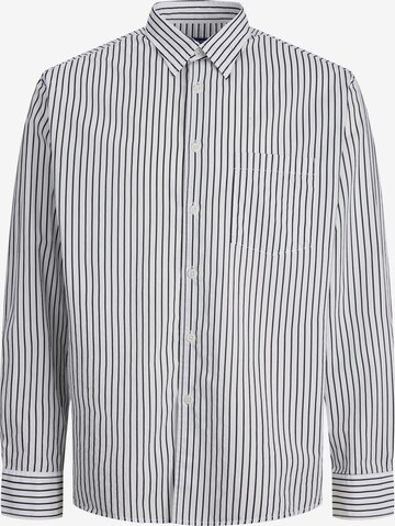 JACK & JONES Comfort fit Overhemd 'Bill' in Wit: voorkant