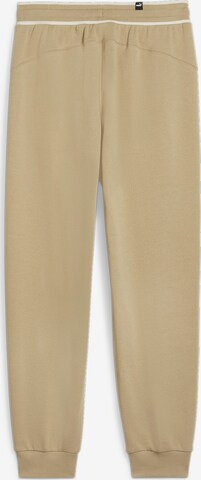 Effilé Pantalon de sport 'Squad' PUMA en beige