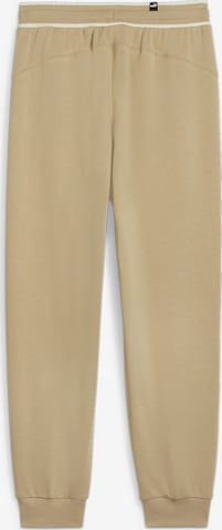 PUMA Tapered Sportbroek in Beige