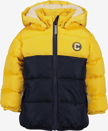 BLUE SEVEN Between-Season Jacket in Yellow: front