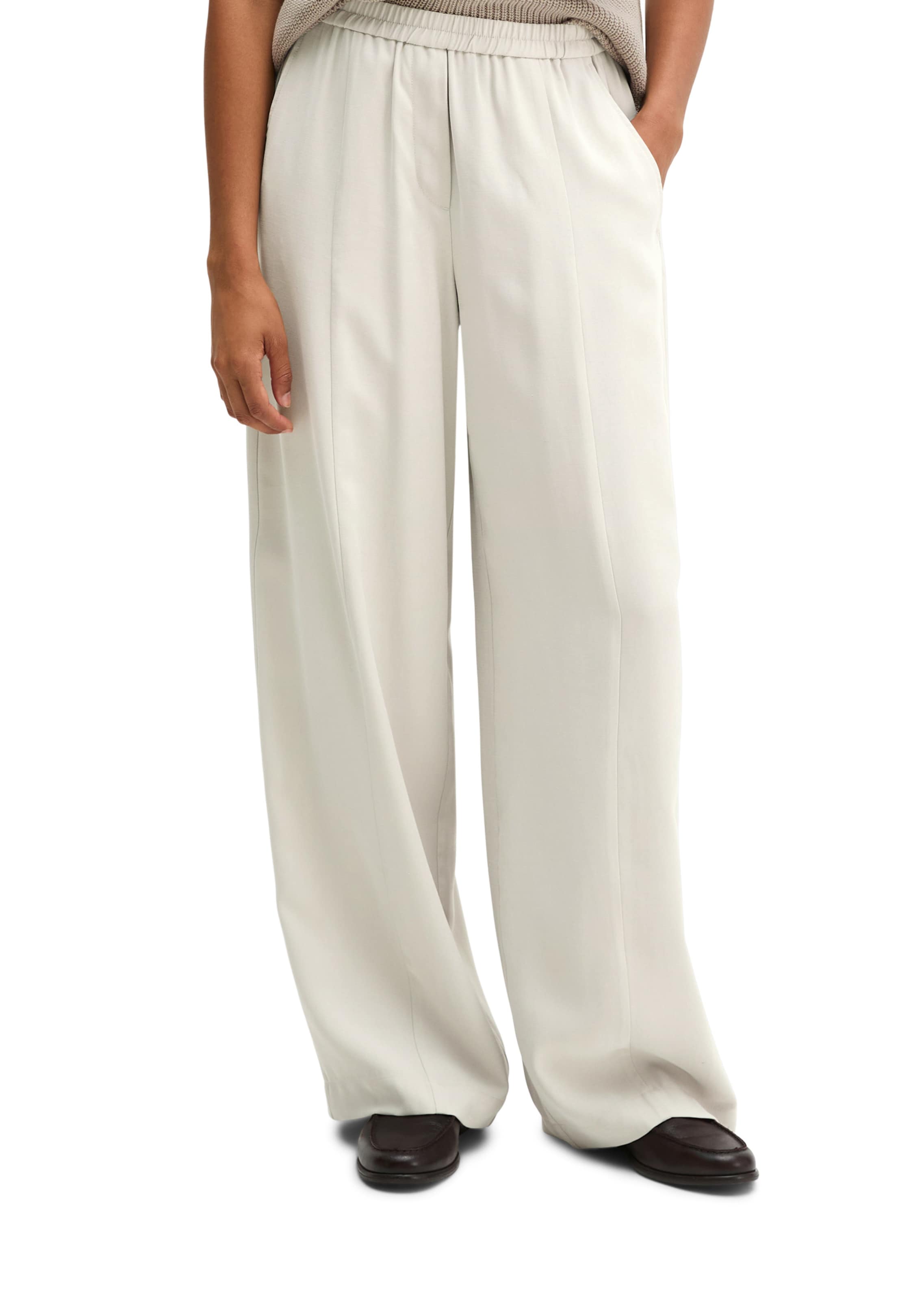 Marc O'Polo Loose fit Trousers in Grey