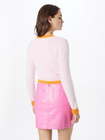 ONLY Strickjacke in Pink